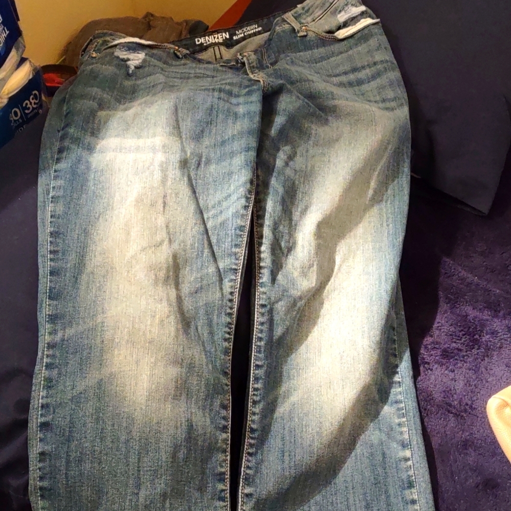 Cropped jeans